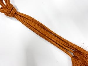 正絹　無形文化財　道明製　手組帯締め